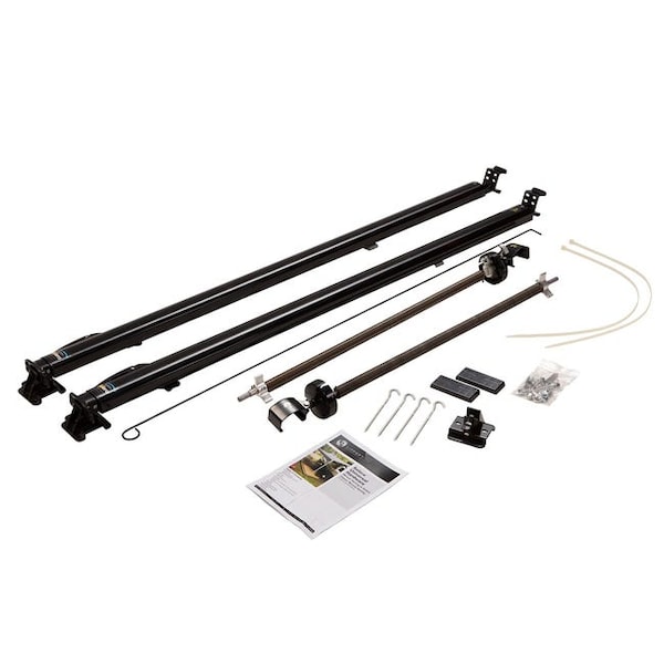 Lippert UNIVERSAL AWNING HARDWARE - SOLERA CLASSIC SHORT - AM KIT - BLACK 434715 - main